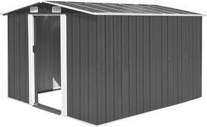 Capanno per attrezzi in metallo Tidyard 257 x 298 x 178 cm verde/grigio/antracite/marrone opzionale, capanno per attrezzi, capanno da giardino per esterni