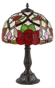 Brilagi - Lampada da tavolo in vetro Tiffany GARLAN 1xE27/40W/230V