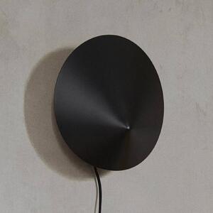 Ferm LIVING Arum Applique, nero, 29 cm, spina