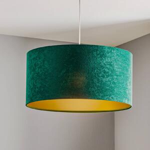 Maco Design Lampada a sospensione Salina, verde/oro, Ø 50 cm