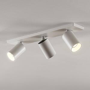 Arcchio Faretto Brinja, bianco, angolare, Ø 6 cm, a 3 luci, GU10 Brinja Arcchio, dimmerabile, Bianco / Opale, Corridoio, Alluminio, Moderno, Faretto