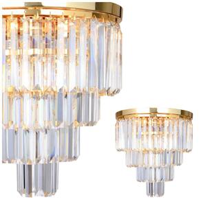 AMEDEO FC17106/4+1-GLD Lampada da soffitto Zuma Line