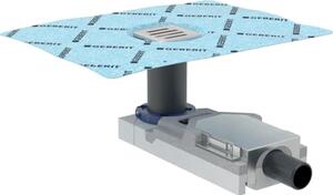 Scarico a pavimento Geberit SH 30 - 40 mm per Reno, scarico 40 mm, incl. griglia, 1 pz