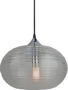 Lampada a sospensione VT-7350 trasparente 1xE27x60W in vetro, dimensioni: 100x33x33 cm, IP20, V-TAC