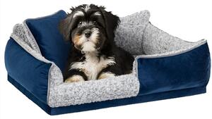 Letto per cani "Porto" - 70x50 cm - Materasso per animali, letto per gatti, cuscino per cani | Cestino per cani con cuscino, antiscivolo e lavabile | PillowPrim