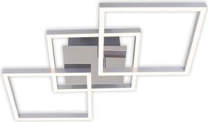 Lampada da soffitto LED dimmerabile orientabile 36 W argento metallo-plastica IP20 Briloner