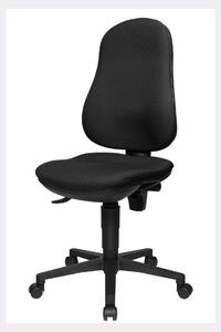 Sedia girevole da ufficio Topstar "Point 70", nera
