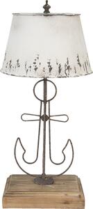 Lampada da tavolo Clayre & Eef Ø 35x79 cm Legno marrone beige