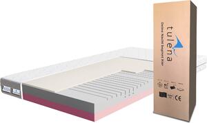 Materasso TULENA 90x200 comfort foam rigido H4+H5 Comfort 16 cm prova sonno comprensivo di materasso reversibile, fodera antibatterica con zip
