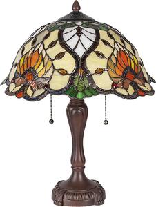 Lampada da tavolo Tiffany Clayre & Eef Ø 40x50 cm vetro verde