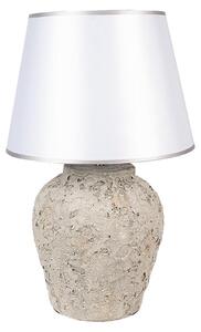 Clayre & Eef Lampada da tavolo Ø 35x59 cm Grigio Terracotta