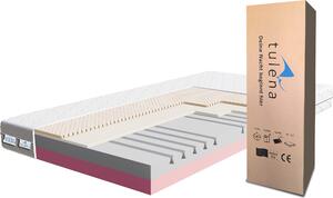 TULENA NOX Materasso in Schiuma 120x200 Comfort Morbido H1 / H2 Comfort Plus 18 cm – Reversibile con Rivestimento Antibatterico e Cerniera