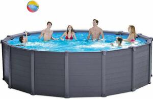 Intex 26382 Ex 28382 Pannello Grafite Piscina fuori terra rotonda 478x124