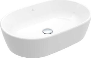 Villeroy & Boch Architectura - Lavabo da appoggio, 600x400 mm, con sfioratore, bianco alpino 5A266001