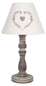 Lampada da tavolo Clayre & Eef Ø 23x40 cm Legno grigio