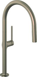 Kludi REEF, miscelatore monocomando per lavello, doccetta estraibile, bronzo spazzolato, 1 pz