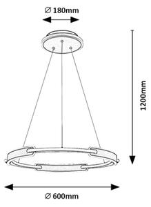 Rabalux 72229 - Lampadario LED a sospensione con filo SINDRI LED/45W/230V