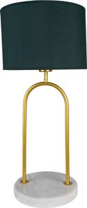 Lampada da tavolo Clayre & Eef Ø 28x62 cm Ferro color oro verde