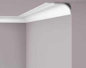 Modanatura del soffitto NMC WT22 WALLSTYL Noel Marquet Battiscopa decorativo Battiscopa decorativo moderno colore bianco 2 m