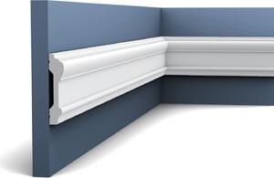 Orac Decor P9010 Luxxus Robusta modanatura per pareti Profilo per stucchi Profilo per fregi Profilo per cornici Modanatura rigida Antiurto | 2 metri