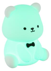 Globo 2870 - Lampada da notte per bambini ricaricabile e dimmerabile LED RGBW TEDDY LED/1W/5V 1200 mAh a forma di orso