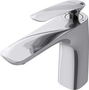 Doporro Rubinetto Bagno Miscelatore per Lavabo Caldo e Freddo Regolabile Miscelatore Monocomando 16.5cm WAM-7201 Argento