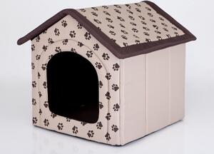 Cuccia pieghevole per cani R4 - 55x60x60 cm - per interni ed esterni - leggera e stabile - tetto rimovibile | PillowPrim