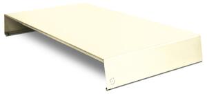 Copri Fornelli da Cucina 56,5x30x7,5 cm in Ferro Lisa Luxury Plan Plus Bianco