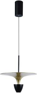 Lampada a sospensione LED VT-7832 dorata 9W, bianco neutro 1000 lm, metallo, dimensioni: 140x30x30 cm, IP20, V-TAC