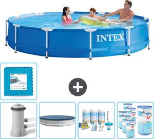 Piscina fuori terra a struttura - 366x76 cm - 6 pezzi - Modello SCB16