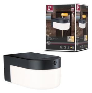 Paulmann 95747 - LED/2,3W IP44 Lampada da parete solare con sensore CALYNE 3,7/230V