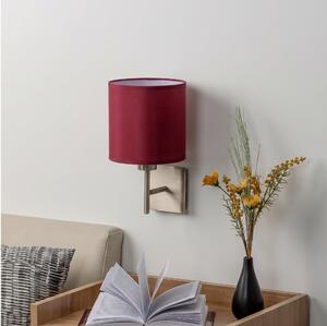 BRILAGI-LED Lampada da parete NUBILA 1xE27/60W/230V cromo opaco/rosso pompeiano