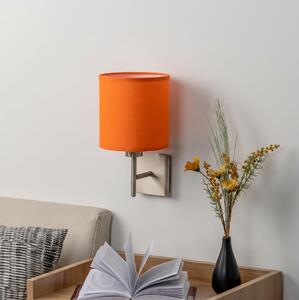 BRILAGI - Lampada da parete LED NUBILA 1xE27/60W/230V cromo opaco/arancione
