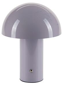 Cozy Living - Glossy Mushroom LED Lampada da Tavolo H21,5 Purple Cozy Living