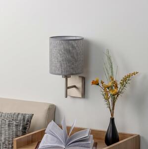 BRILAGI - Applique LED NUBILA 1xE27/60W/230V cromo opaco/grigio