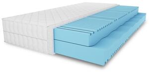 Materasso MERKURY 90x200x15 con schiuma massaggiante, rivestimento a onde con zip