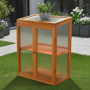 Serra con 2 porte Armadio per balcone da giardino Serra per fioriere Casa per la crescita