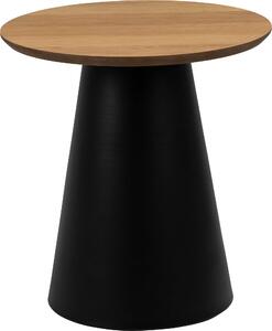 Tavolino Soli Ø45cm decoro rovere