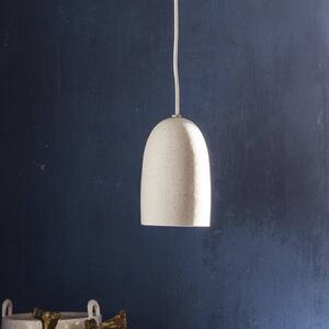 Ferm LIVING Lampada a sospensione Speckle, Ø 11,6 cm, ceramica, bianco