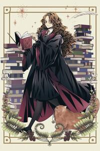 Stampa d'arte Harry Potter - Hermione in her habitat