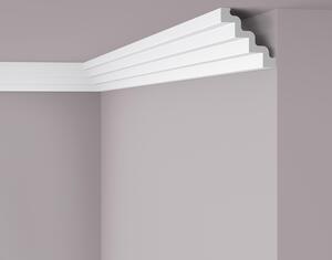 Cornice a soffitto NMC ST4 NOMASTYL Noel Marquet Battiscopa decorativo Battiscopa decorativo moderno colore bianco 2 m