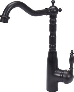 Rubinetto da cucina RETRO BLACK, vintage, rubinetto, miscelatore per lavello, miscelatore