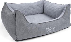 TrendPet VitaBed Style letto ortopedico per cani grigio (80x70x30cm)