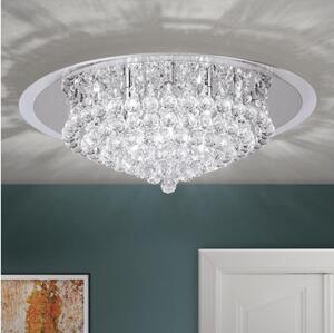 Orion DLU 2378/9/62-Plafoniera di cristallo GLORIA 9xG9/40W/230V diametro 62 cm cromo