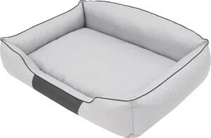 Lettino per cani "Royal" -85x65cm- Robusto con schienale alto, morbidamente imbottito | Pillowprim