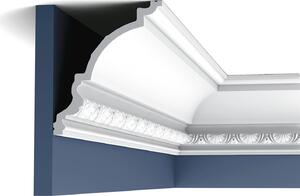 Orac Decor C301 Luxxus modanatura per soffitto in stucco profilo decorativo modanatura decorativa cornicione in stucco soffitto decorazione parete modanatura angolare | 2 metri