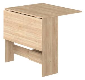 Tavolo da pranzo pieghevole in rovere 76x28 cm Papillon - TemaHome