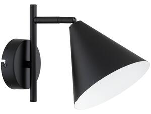 Lampada da parete ZELTA 1xE27/15W/230V nera