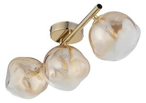 Brilagi - Lampadario a plafone VULCANO 3xG9/8W/230V oro/beige fumé