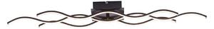 Leuchten Direkt 15166-18 - Lampadario da parete LED WAWE LED/28W/230V nero